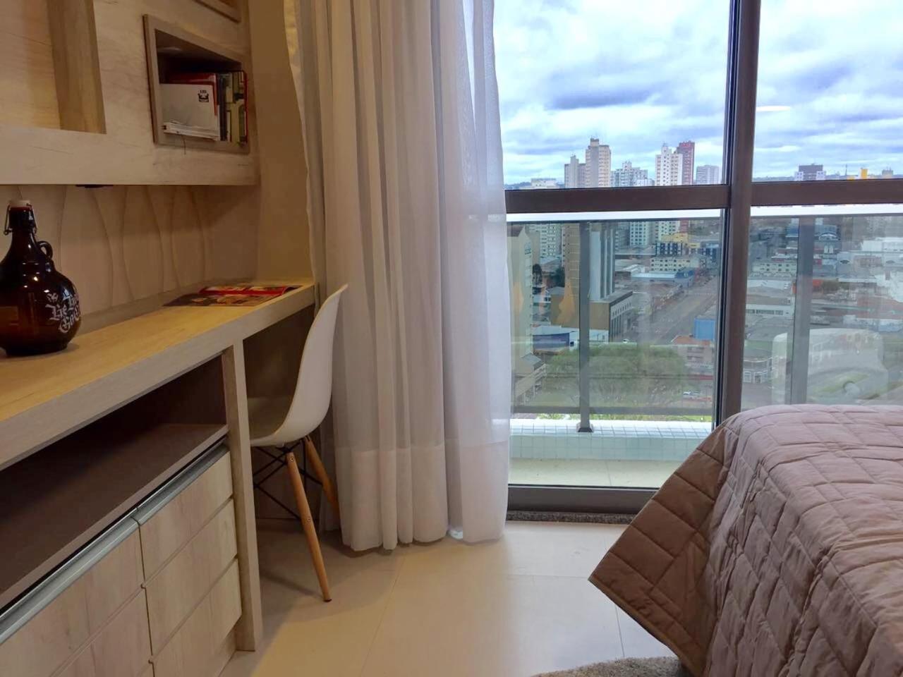 Estudio Moderno Com Linda Vista Para A Serra Curitiba Ngoại thất bức ảnh