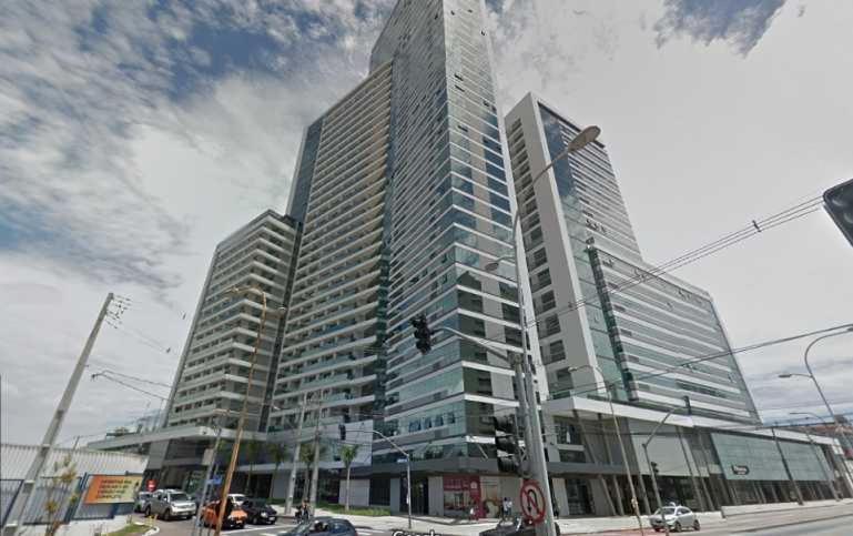 Estudio Moderno Com Linda Vista Para A Serra Curitiba Ngoại thất bức ảnh